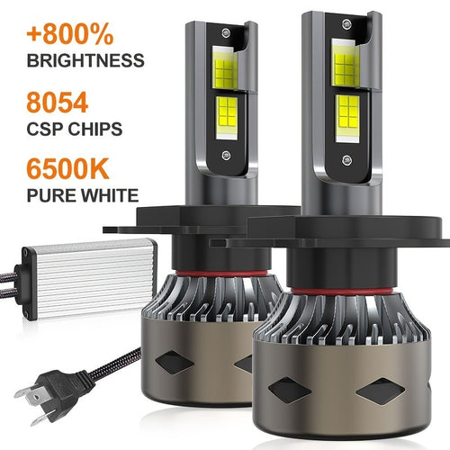 Kit de luces LED para faros (H4 / H7) canbus