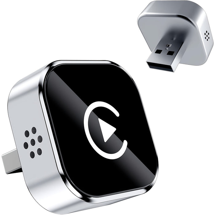 Adaptador inalámbrico CarPlay y Android Auto
